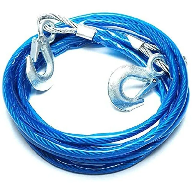 자동차 견인 로프 3-7톤 강철 와이어 로프 트레일러  - Rescue Rope Throw 리뷰 및 가격