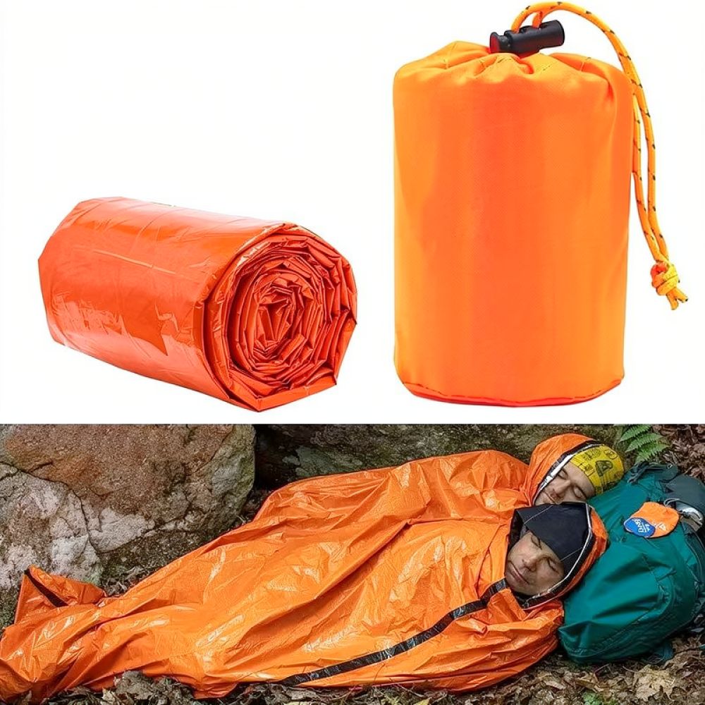휴대용 비상용 보온 침낭, 방수 캠핑 담요, 야외 하이 - Survival Blanket Reflective 리뷰 및 가격